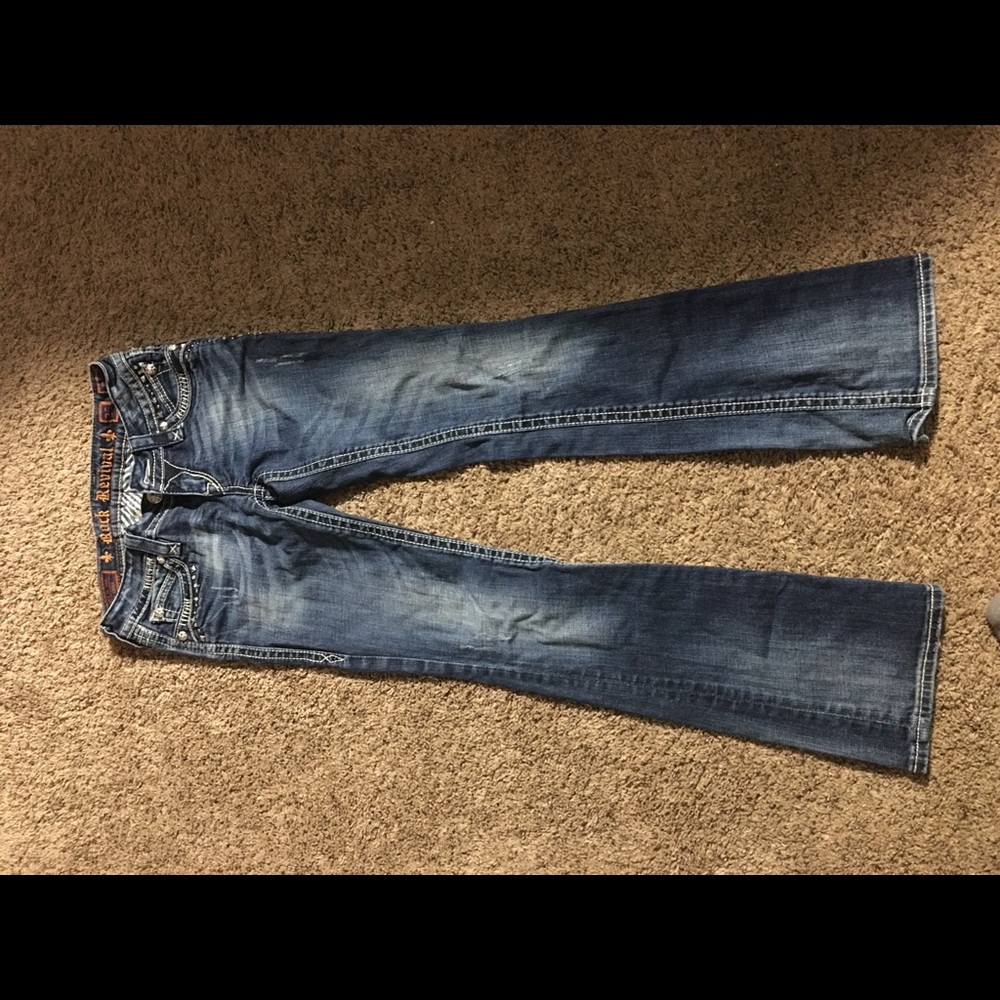 Women’s rock revival jeans